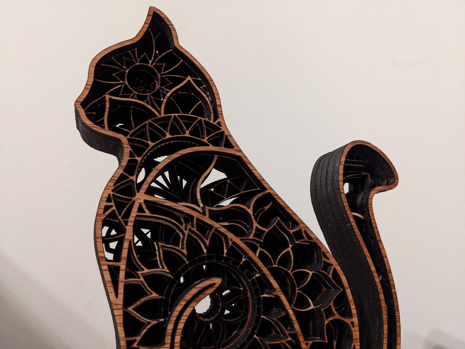 Oak Kitty | Mandala Kitten | Cat Mandala