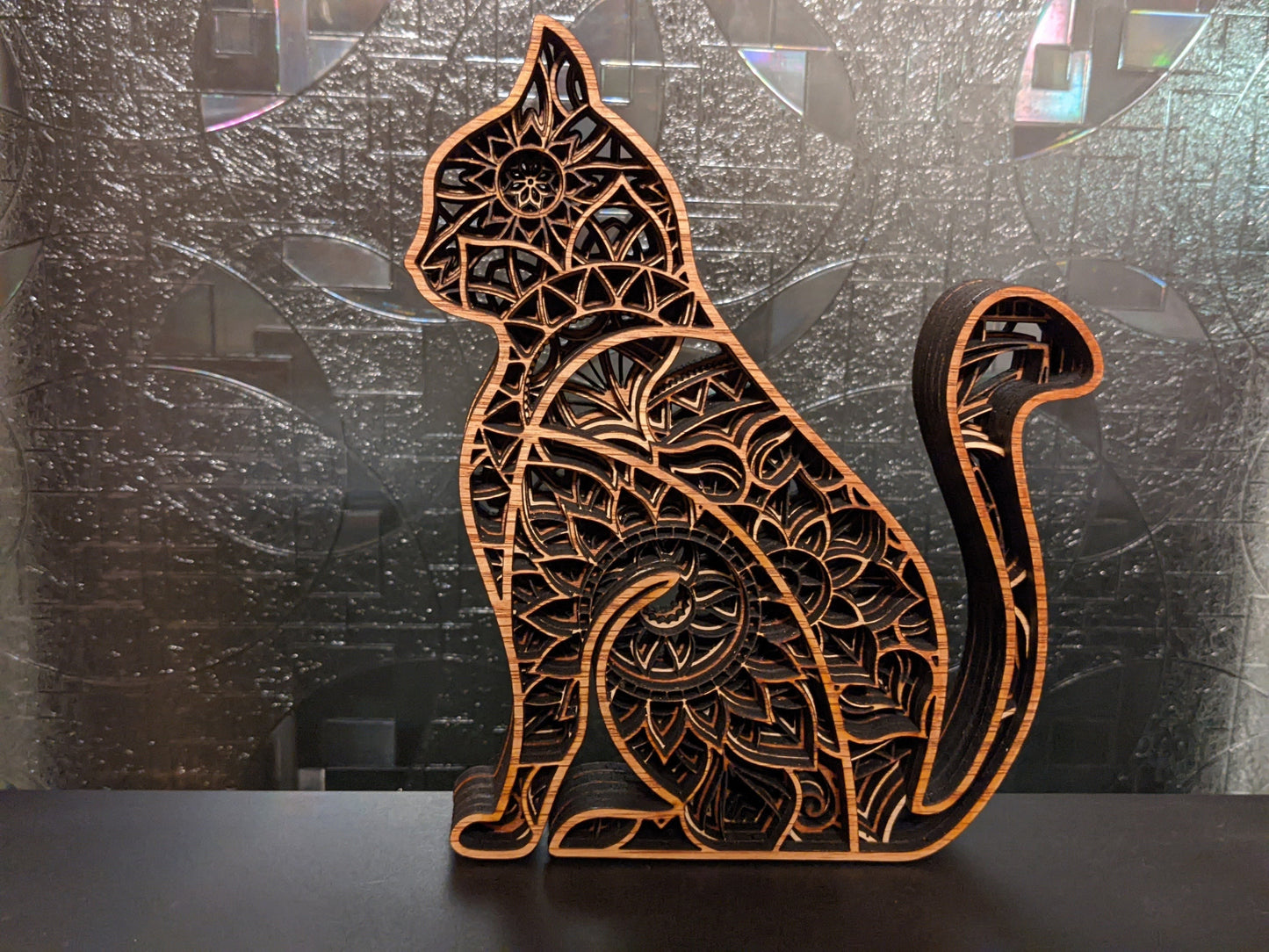 Oak Kitty | Mandala Kitten | Cat Mandala