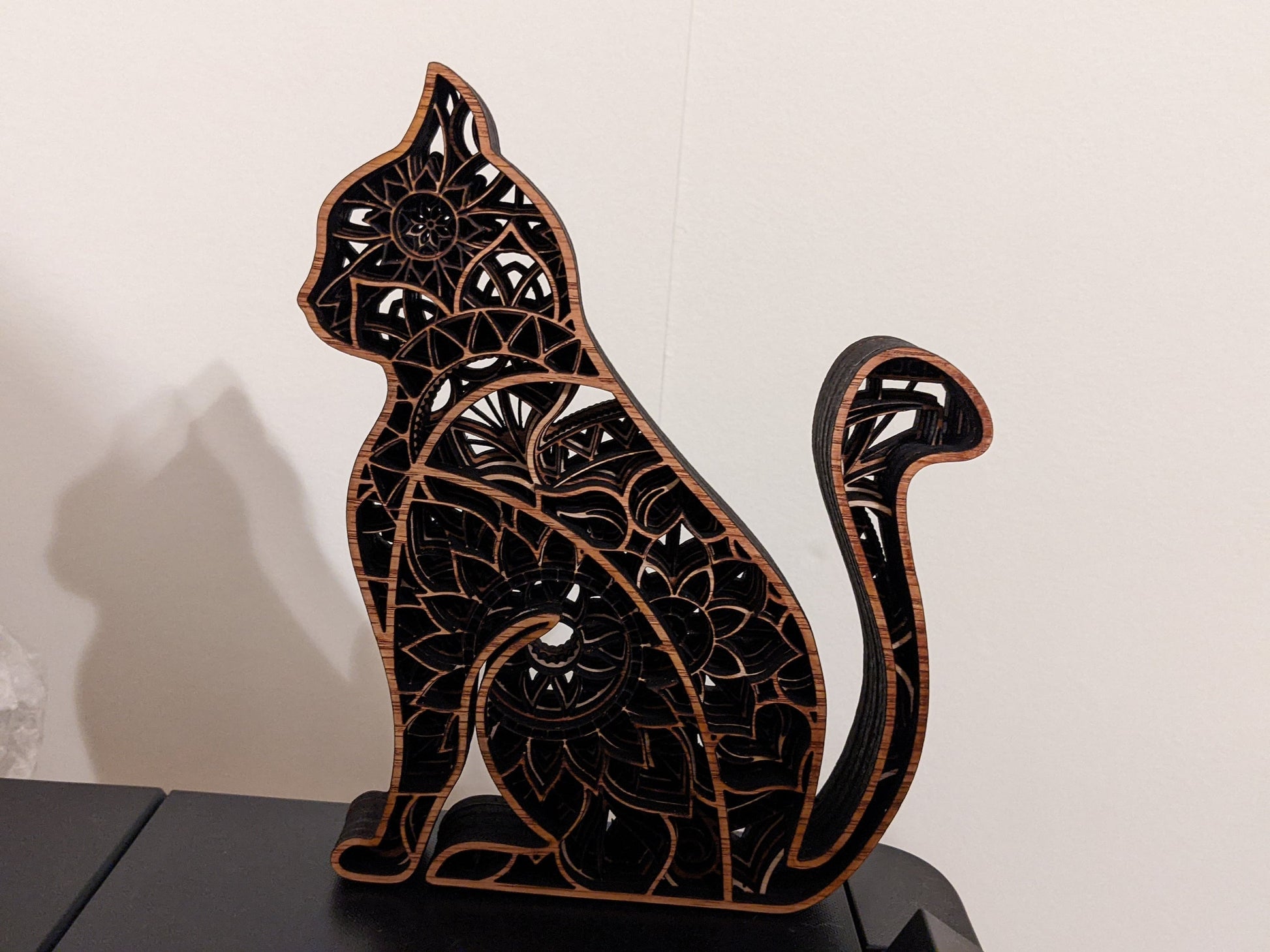 Oak Kitty | Mandala Kitten | Cat Mandala
