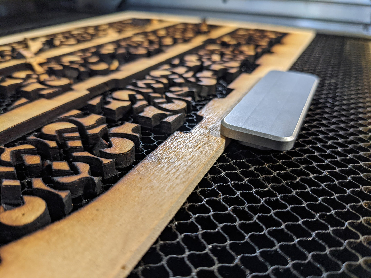 Short Metal Magnetic Hold-Downs for Laser Cutting | Compatible with Glowforge | Durable Aluminum | USA Made