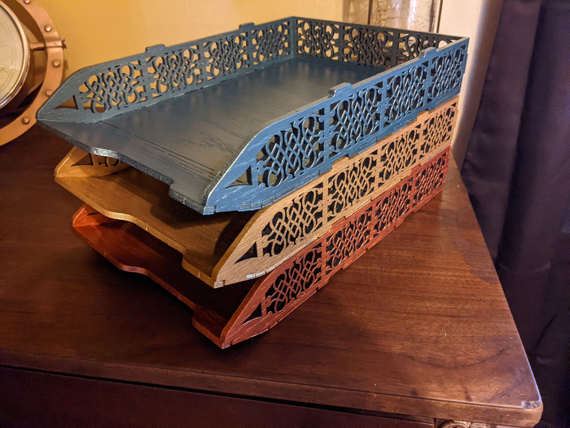 Stackable Trays | Paper organizer | Office File Bins | Vintage Sheet Racks | Letter trays | A4 | Legal