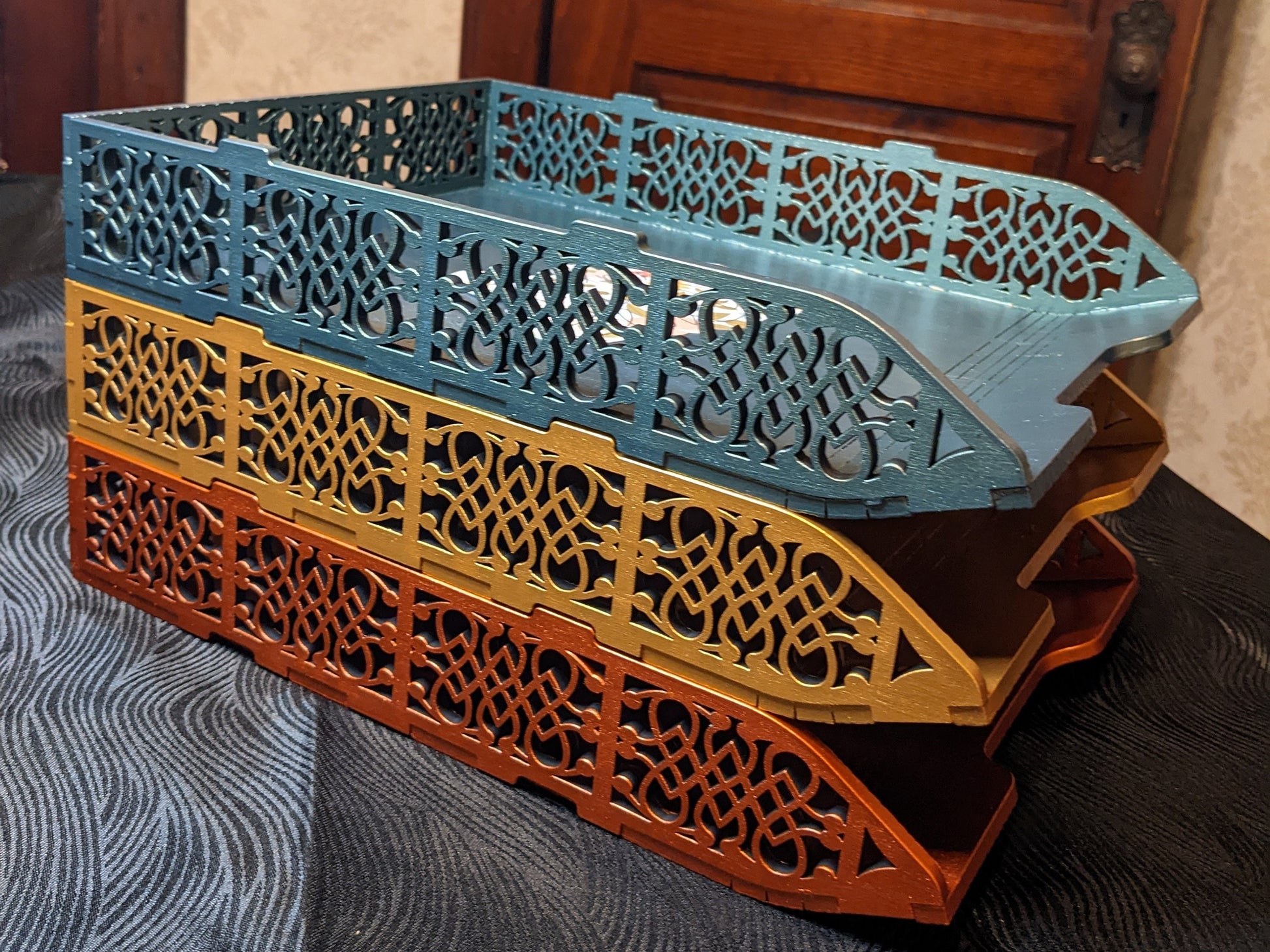 Stackable Trays | Paper organizer | Office File Bins | Vintage Sheet Racks | Letter trays | A4 | Legal
