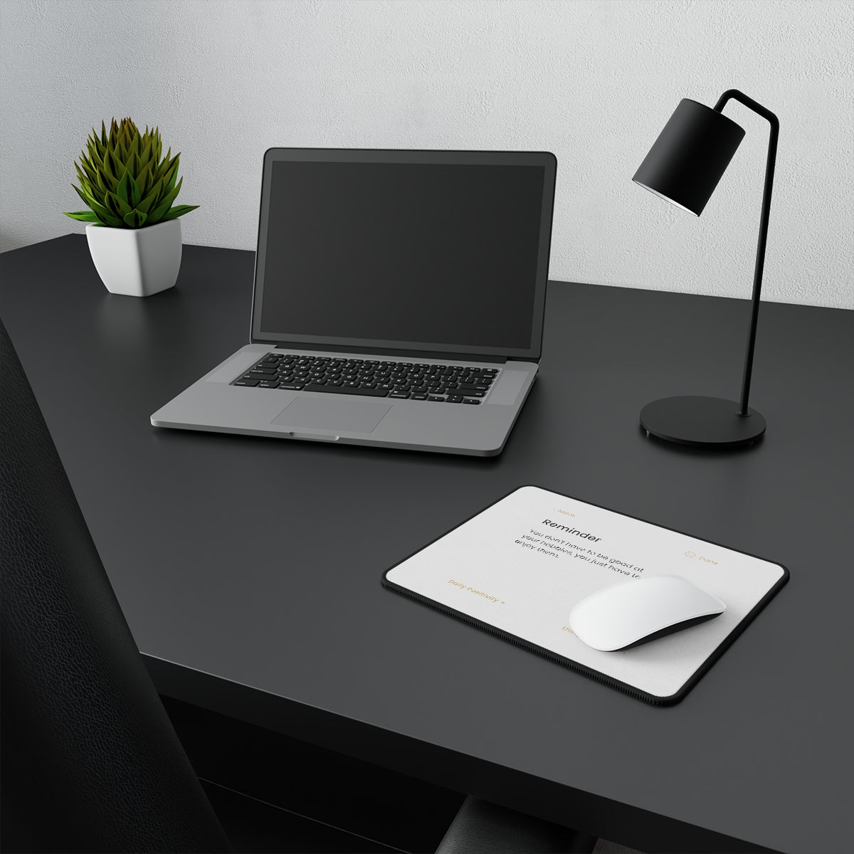 Non-Slip Motivation Mouse Pads | Reminder: You don't have to be good at your hobbies, you just have to enjoy them.