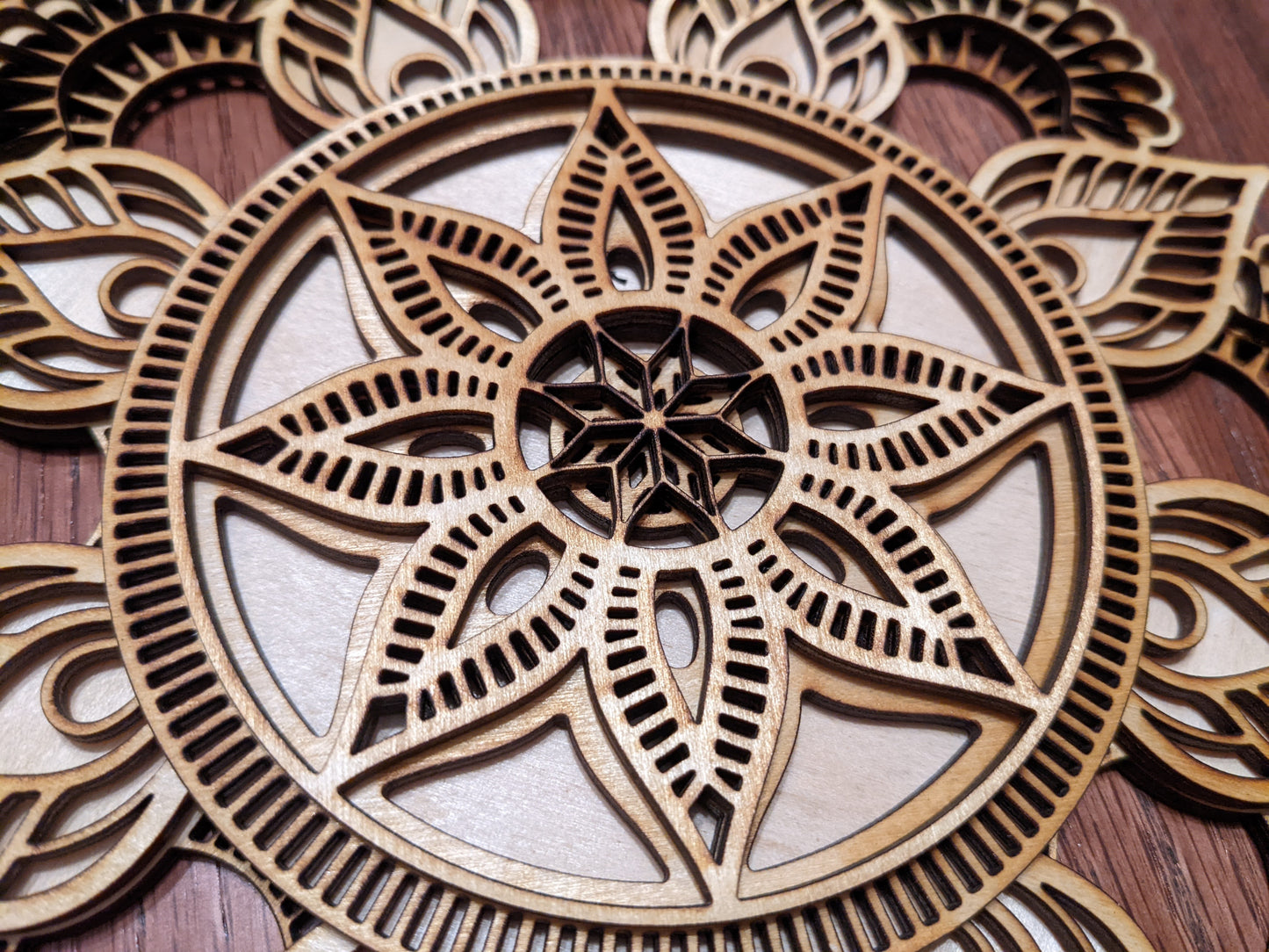 DIY Mandala Painting | Wood | Decor | Gift for painters | DIY Craft Kit