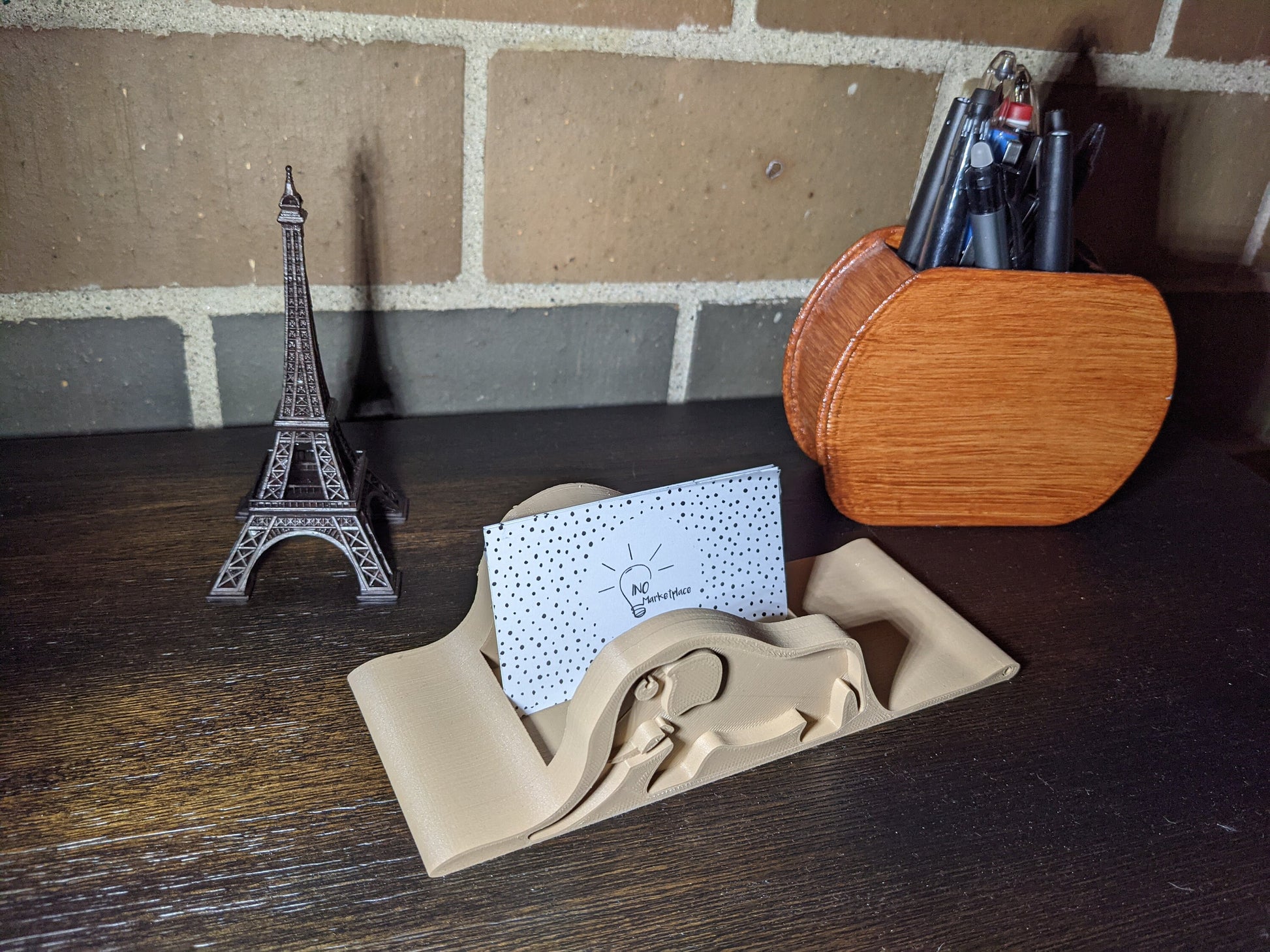 The Little Prince "Boa Digesting an Elephant" Business Card Holder