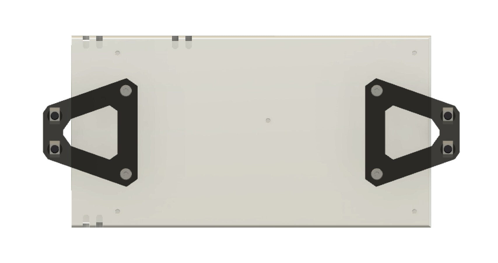 Mounts for Meanwell Power Supply | LRS-350-12 And 24V | 20 mm x 40 mm V/T Slots. | Aluminum