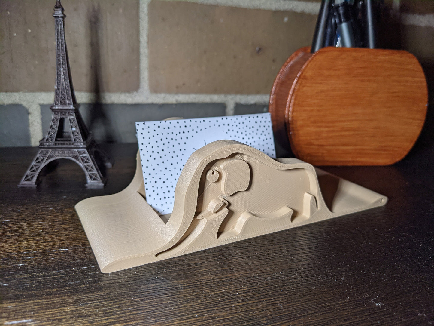 The Little Prince "Boa Digesting an Elephant" Business Card Holder