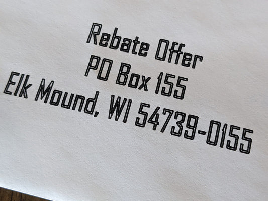 Custom Envelopes | Menard Rebates | Funny Gifts | Menards themed gifts | Colorful any Font | Father's day gift