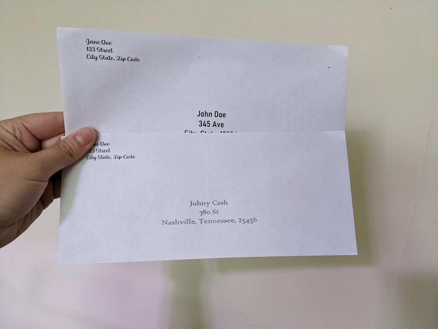 Word Template for Envelopes | Multi-Recipient Envelope Template