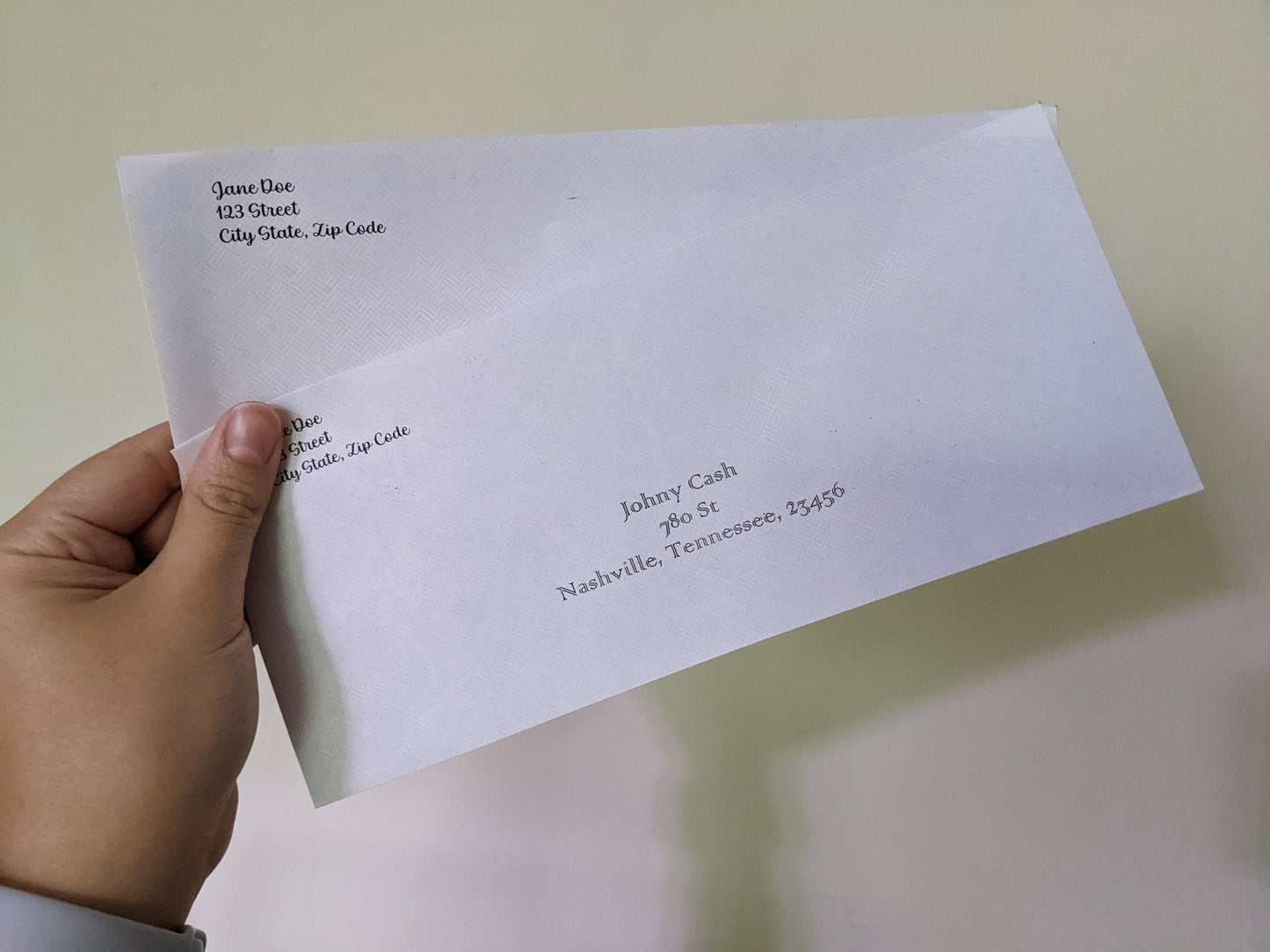 Word Template for Envelopes | Multi-Recipient Envelope Template