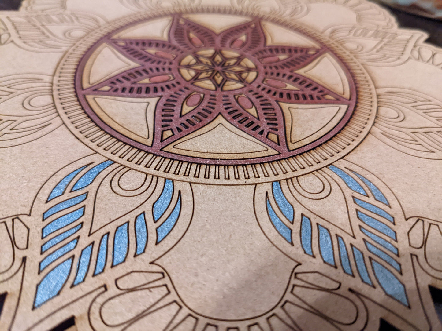 DIY Mandala Painting | Color your own mandala | Gifts | Craft Kit | Mosaic Kit | Coloring Project | Craft Project | Relaxation