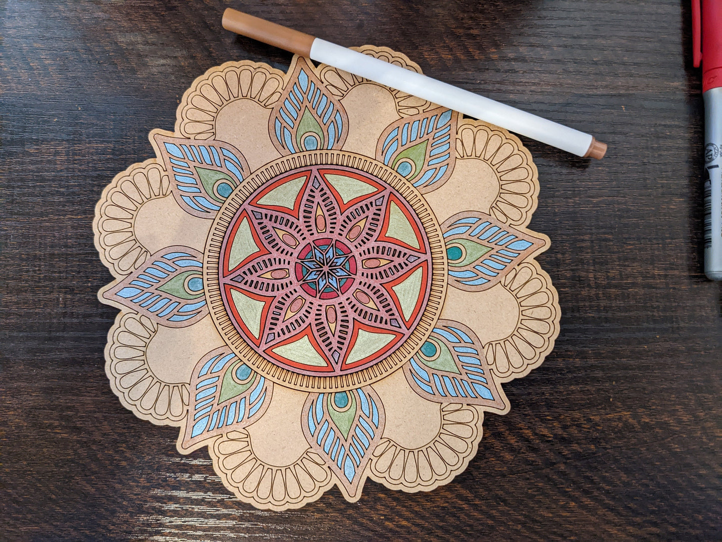 DIY Mandala Painting | Color your own mandala | Gifts | Craft Kit | Mosaic Kit | Coloring Project | Craft Project | Relaxation