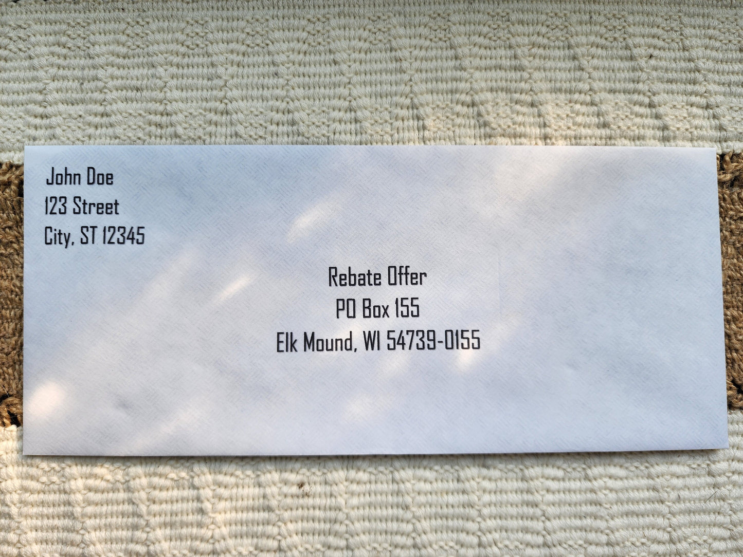 Custom Envelopes | Menard Rebates | Funny Gifts | Menards themed gifts | Colorful any Font | Father's day gift