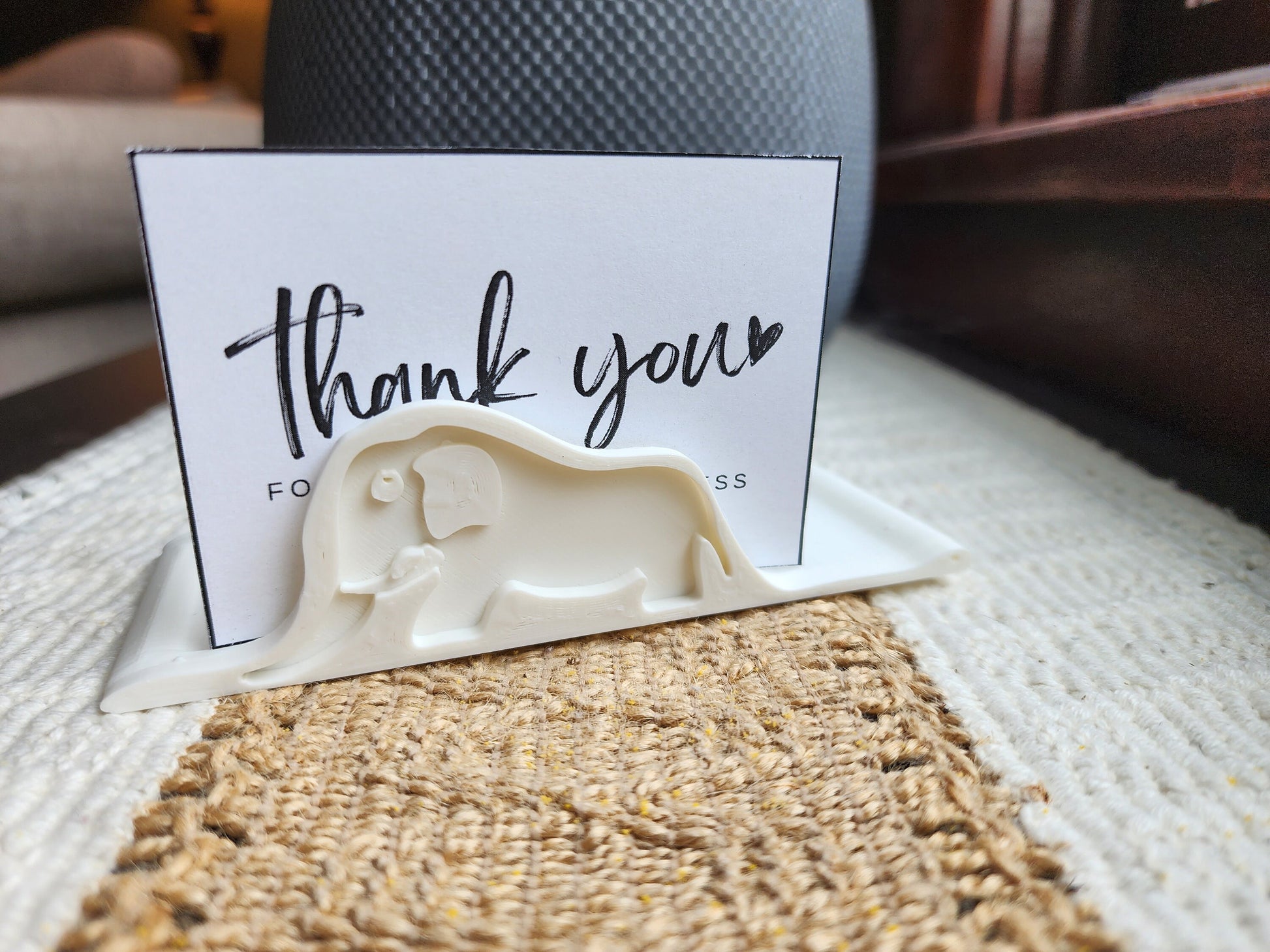 The Little Prince "Boa Digesting an Elephant" Business Card Holder