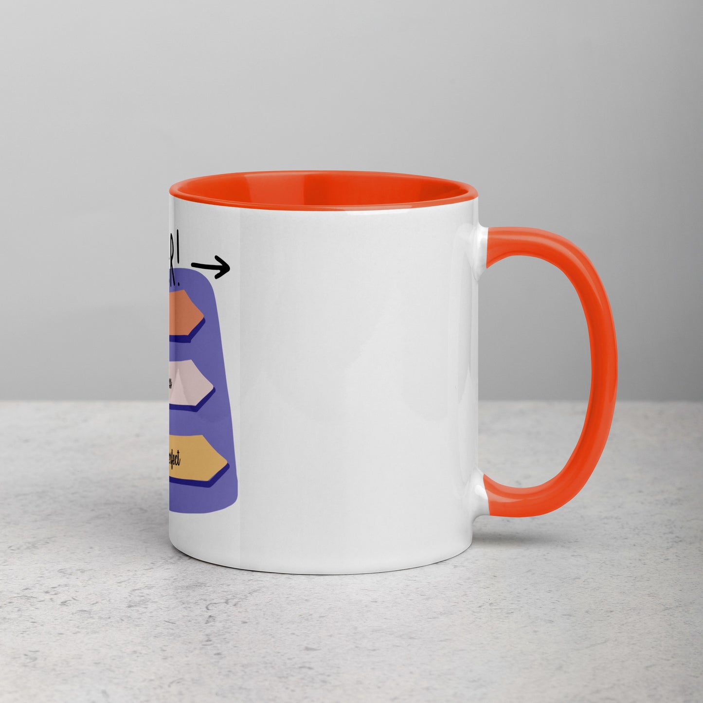 Motivation Mug | Remember: try the idea, enjoy the process and let it be imperfect!
