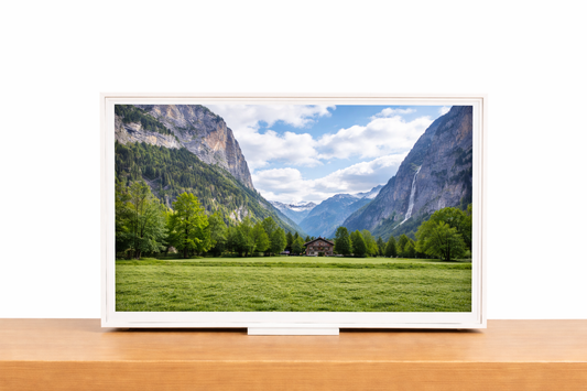 No-Drill Tabletop Stand Compatible with Skylight Calendar 15" | Space-Saving Counter Stand | Mount Base