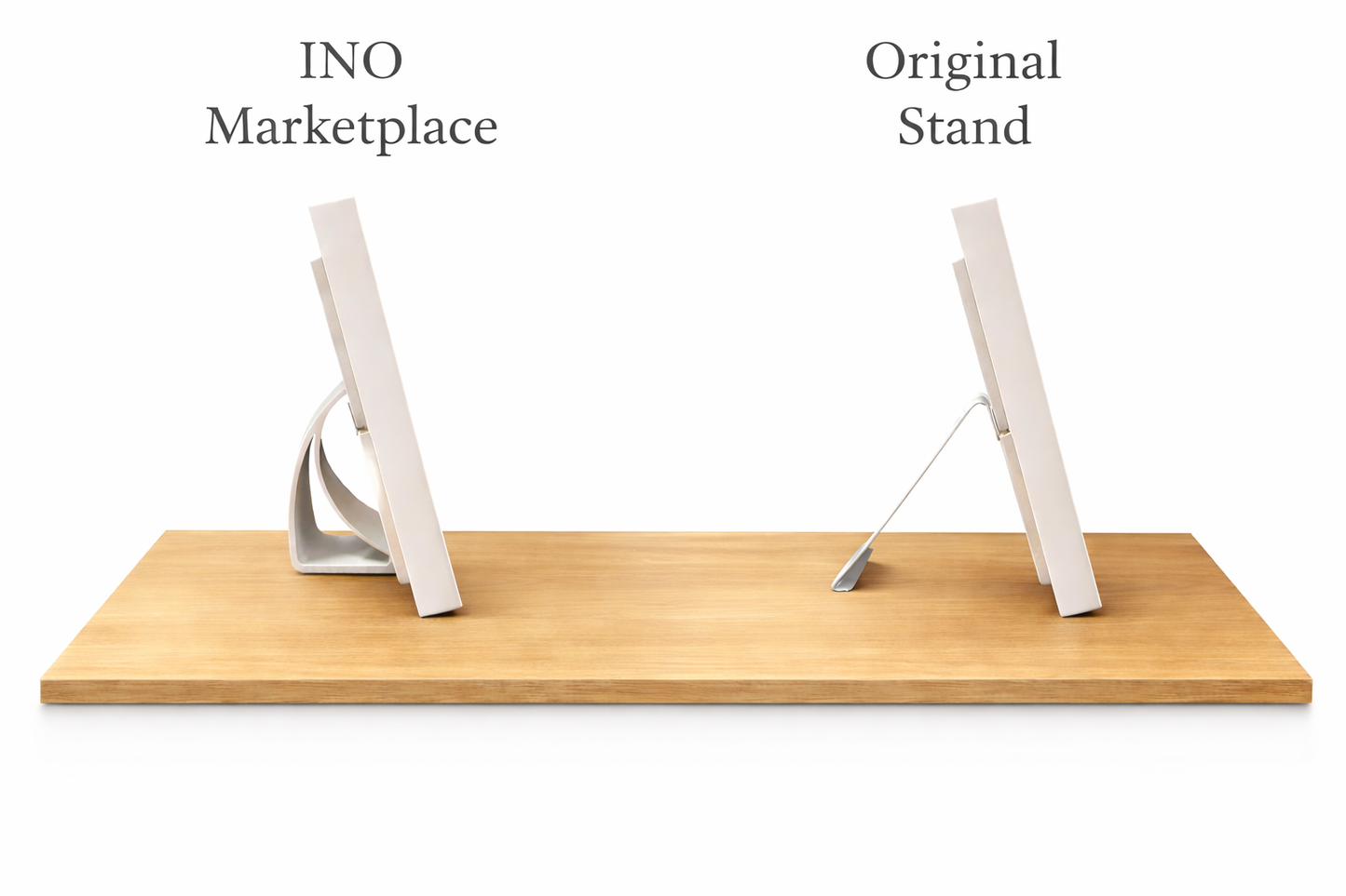 No-Drill Tabletop Stand Compatible with Skylight Calendar 15" | Space-Saving Counter Stand | Mount Base