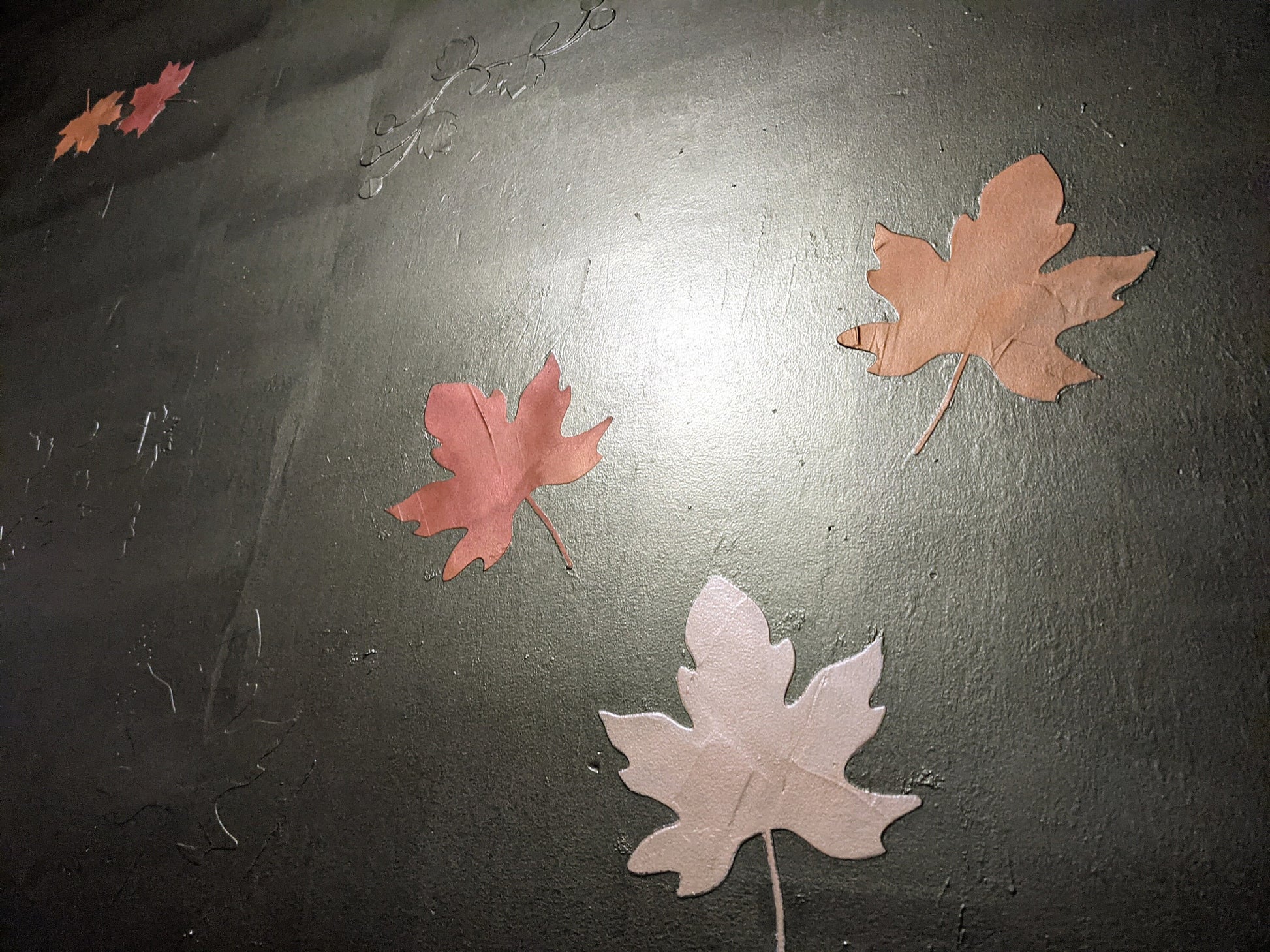 Reusable Fall Stencils | Leaf Stencils | Wall Stencils | Embossed Wall