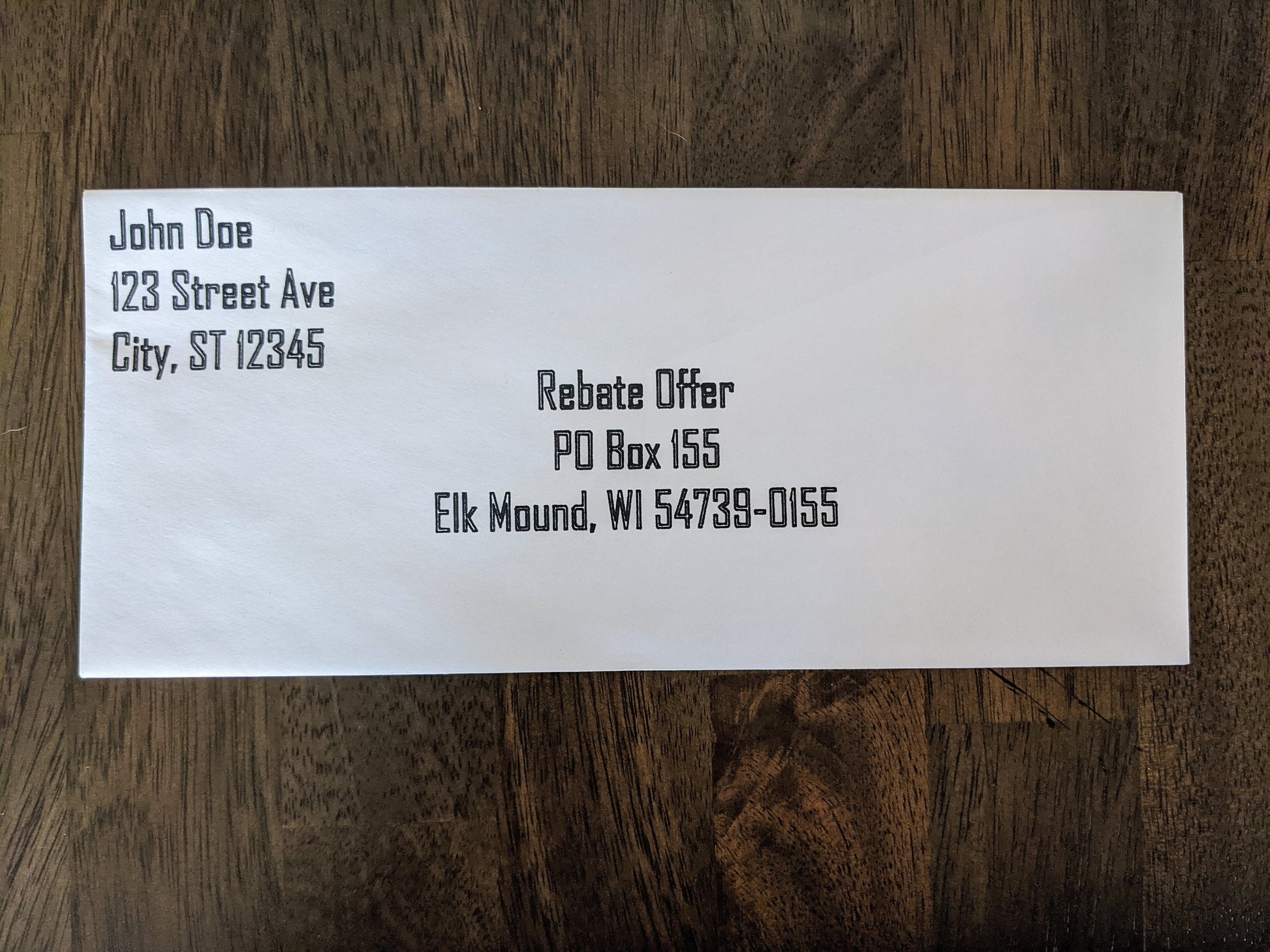 Custom Envelopes | Menard Rebates | Funny Gifts | Menards themed gifts | Colorful any Font | Father's day gift