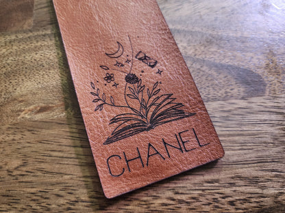 Custom Leather Bookmark | Gifts for her| Book Lovers | Storytelling | Different designs | Books and Flowers