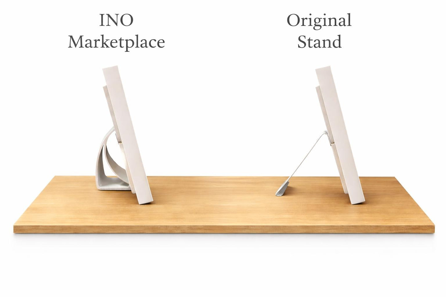 No-Drill Tabletop Stand Compatible with Skylight Calendar 15" | Space-Saving Counter Stand | Mount Base