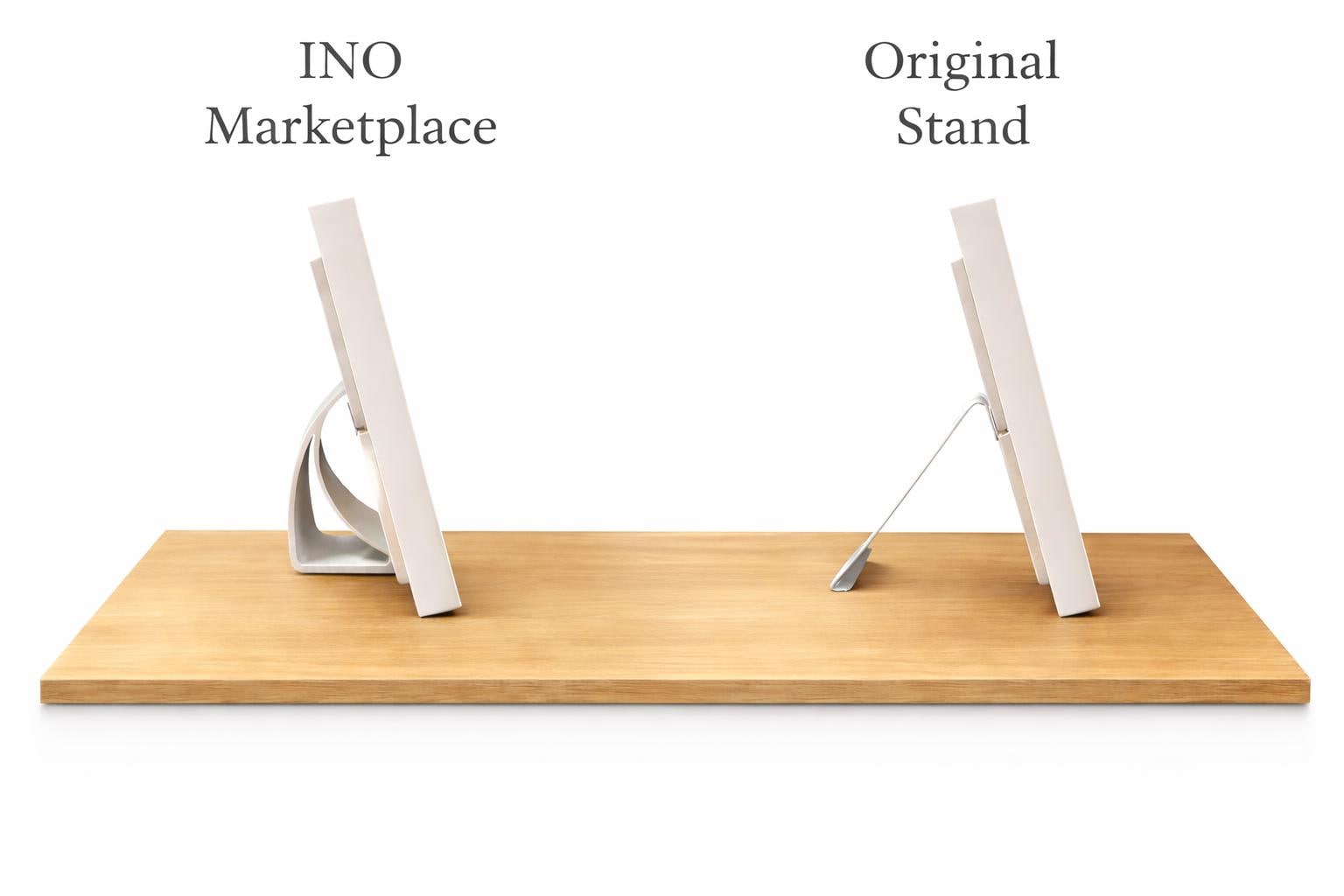 No-Drill Tabletop Stand Compatible with Skylight Calendar 15" | Space-Saving Counter Stand | Mount Base