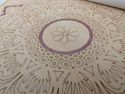 DIY Mandala Painting | Color your own mandala | Gifts | Craft Kit | Mosaic Kit | Coloring Project | Craft Project | Relaxation