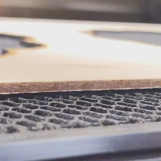 Compact Hex Metal Glowforge Magnet | Laser Crumb Tray Magnetic Hold Down | High Strength Aluminum | Laser Tools | Made in USA
