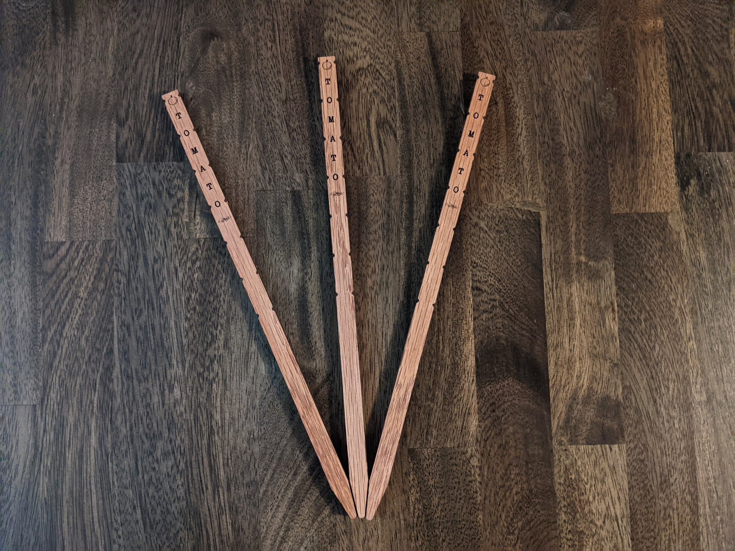 Wood Garden Stakes | Plant Markers | Wood Plant Tags