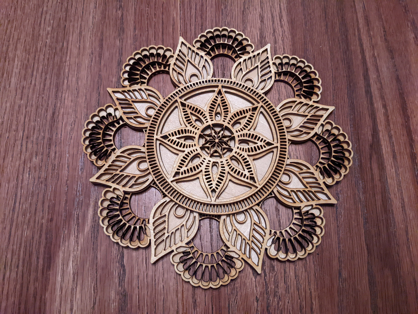 DIY Mandala Painting | Wood | Decor | Gift for painters | DIY Craft Kit