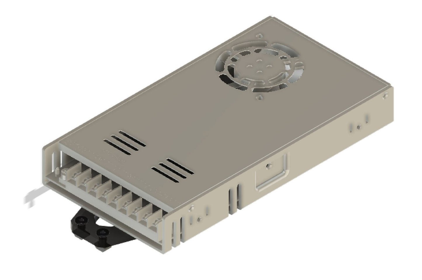 Mounts for Meanwell Power Supply | LRS-350-12 And 24V | 20 mm x 40 mm V/T Slots. | Aluminum
