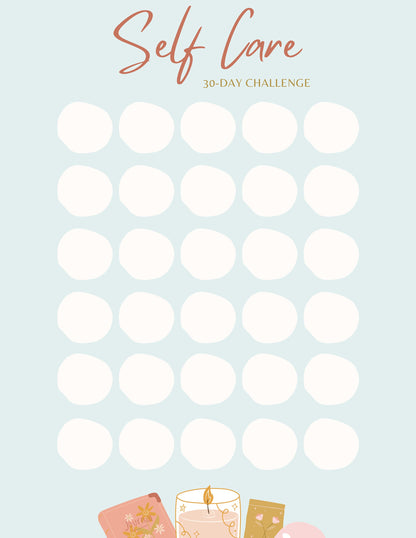 Self-Care Scratcher | 30 Day Challenge | Love yourself ideas | Friends Challenge